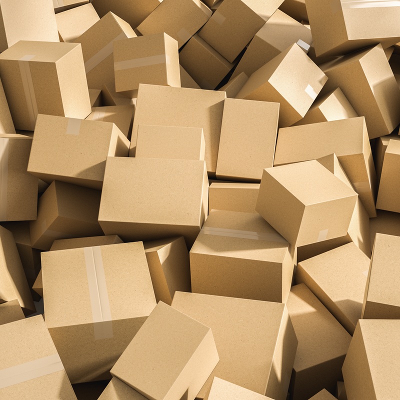 Kraft corrugated boxes